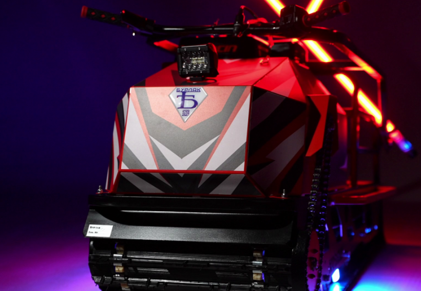 Мотобуксировщик Бурлак ХОЗЯИН-2 в Тобольске