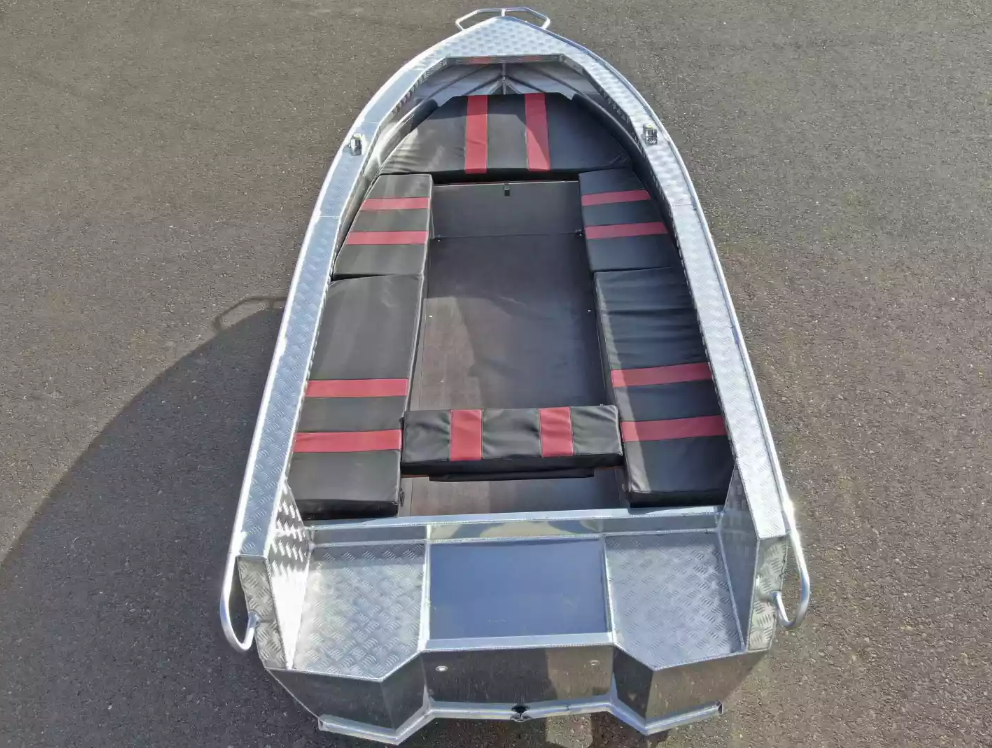 Алюминиевая лодка Wyatboat-390РМ увеличенный борт в Тобольске