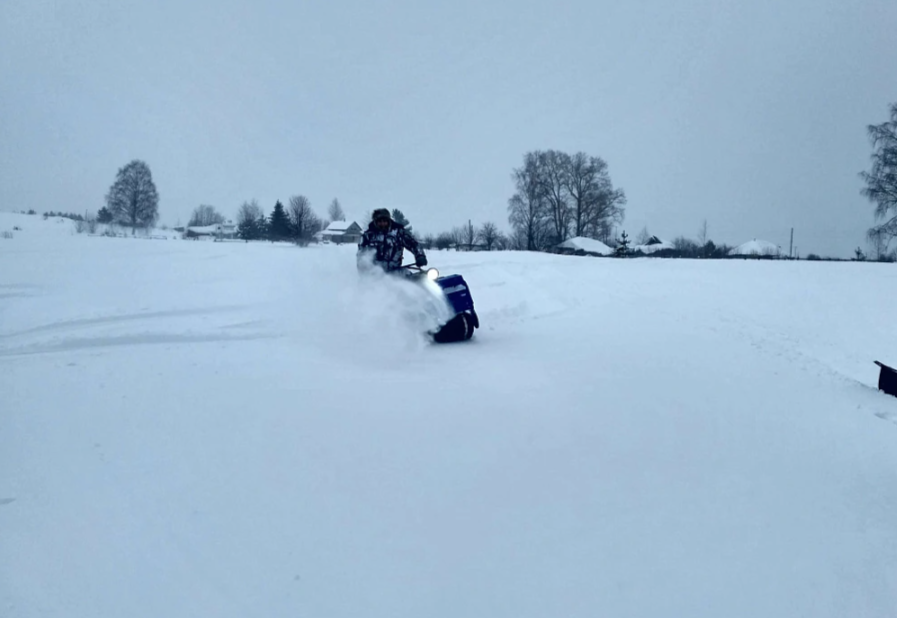 Мотобуксировщик Альбатрос-XLV 9 мини, тележки, 1250 мм в Тобольске