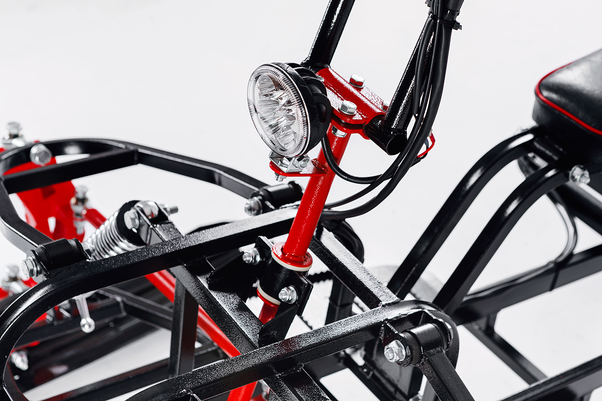 Лыжный модуль IKUDZO TERRAIN с подогревом ручек металлические лыжи в Тобольске