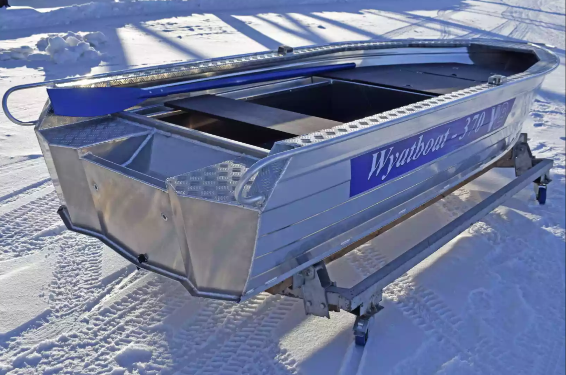 Алюминиевая лодка Wyatboat-370 Р FISH в Тобольске