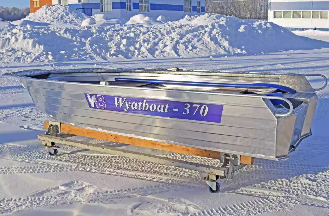 Алюминиевая лодка Wyatboat-370 Р FISH в Тобольске