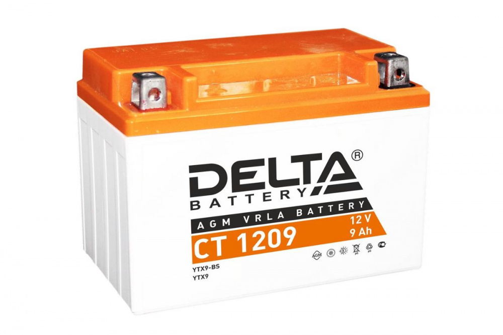 Аккумулятор Delta CT 1209 (12V / 9Ah) в Тобольске