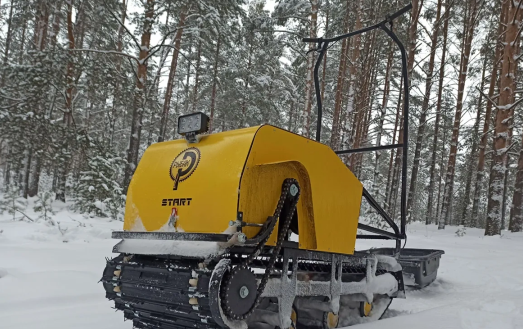 Мотобуксировщик РЫБАК СТАРТ Lifan 15 л.с. (металлический капот) в Тобольске