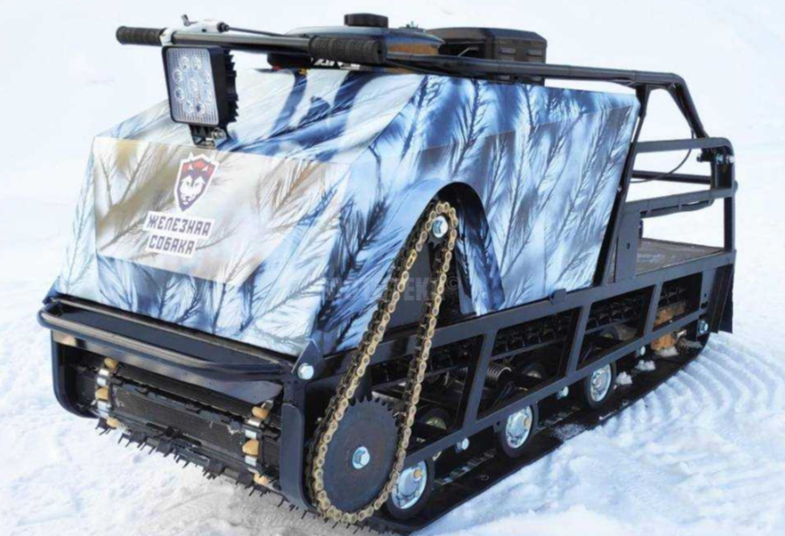 Мотобуксировщик Irondog (Железная собака) M500 20  Камуфляж Охотник в Тобольске