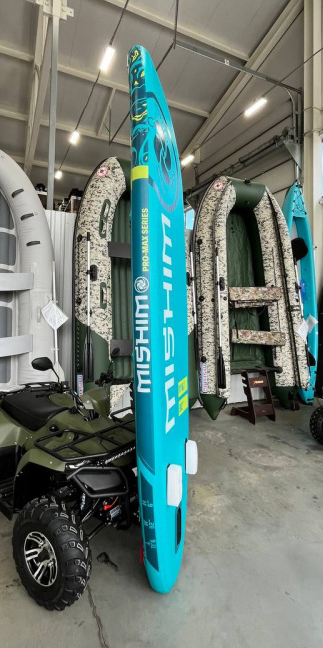 SUP (САП) Доска MISHIMO PRO-MAX Light Teal 11’ (335см) в Тобольске