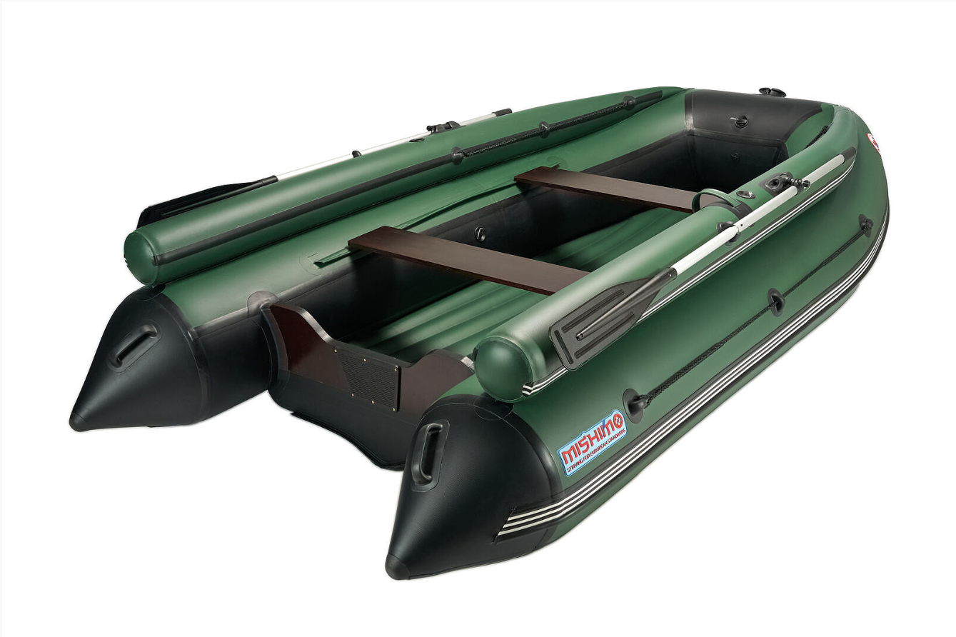 КОМПЛЕКТ ЛОДКА MISHIMO FAMILY LITE 370 + МОТОР MARLIN MP 9.9 AMHS PROLINE FORCE в Тобольске