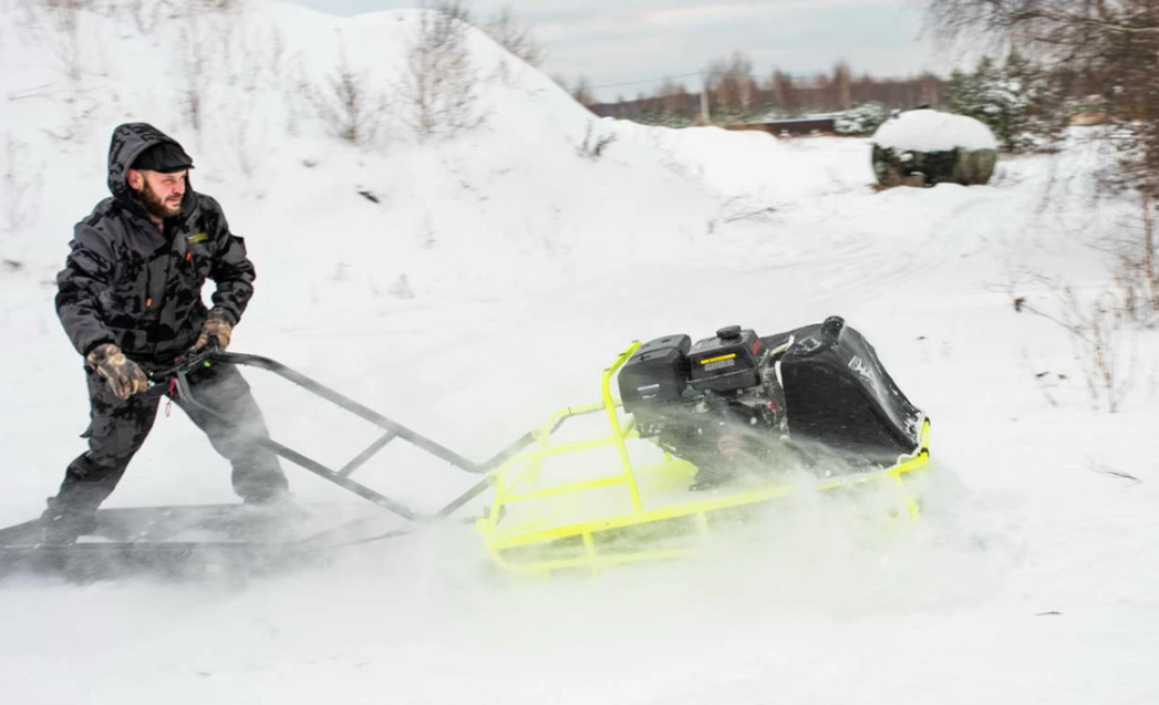 Мотобуксировщик Бурлак ХОЗЯИН-1 (капот металл) в Тобольске