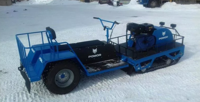 Мотобуксировщик POMOR X-2 K18 в Тобольске