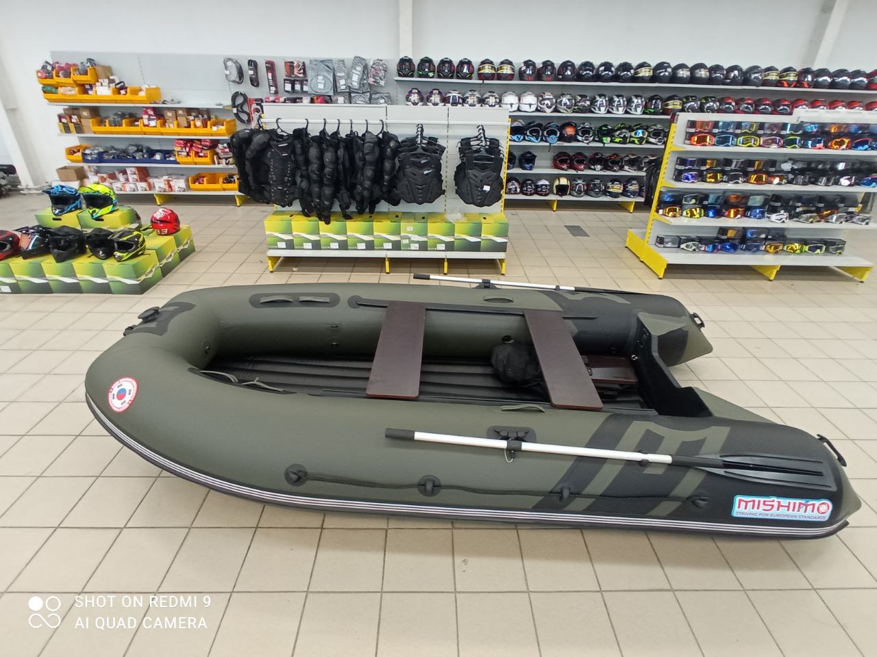 Лодка MISHIMO RIVER JET 460 под водомет в Тобольске