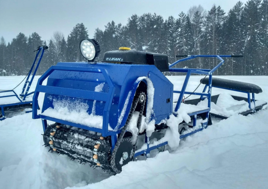 Мотобуксировщик Альбатрос-XLV 9 мини, тележки, 1250 мм в Тобольске