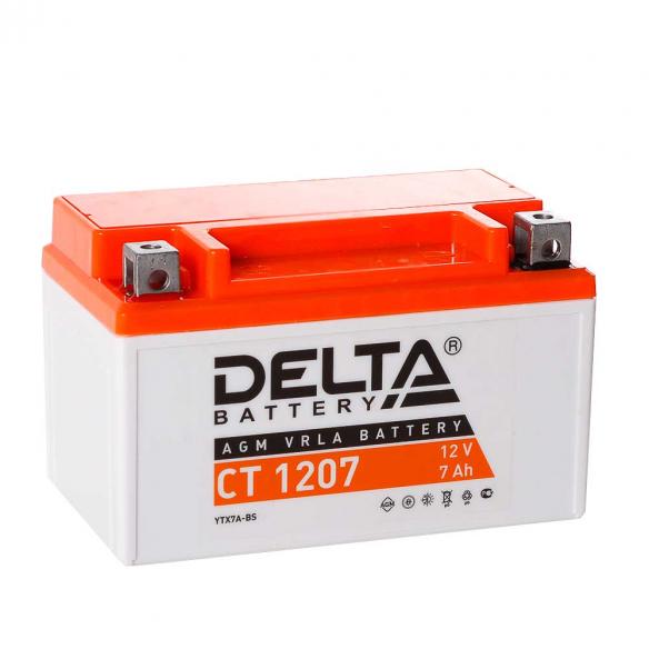Аккумулятор Delta CT 1207 (12V / 7Ah) в Тобольске