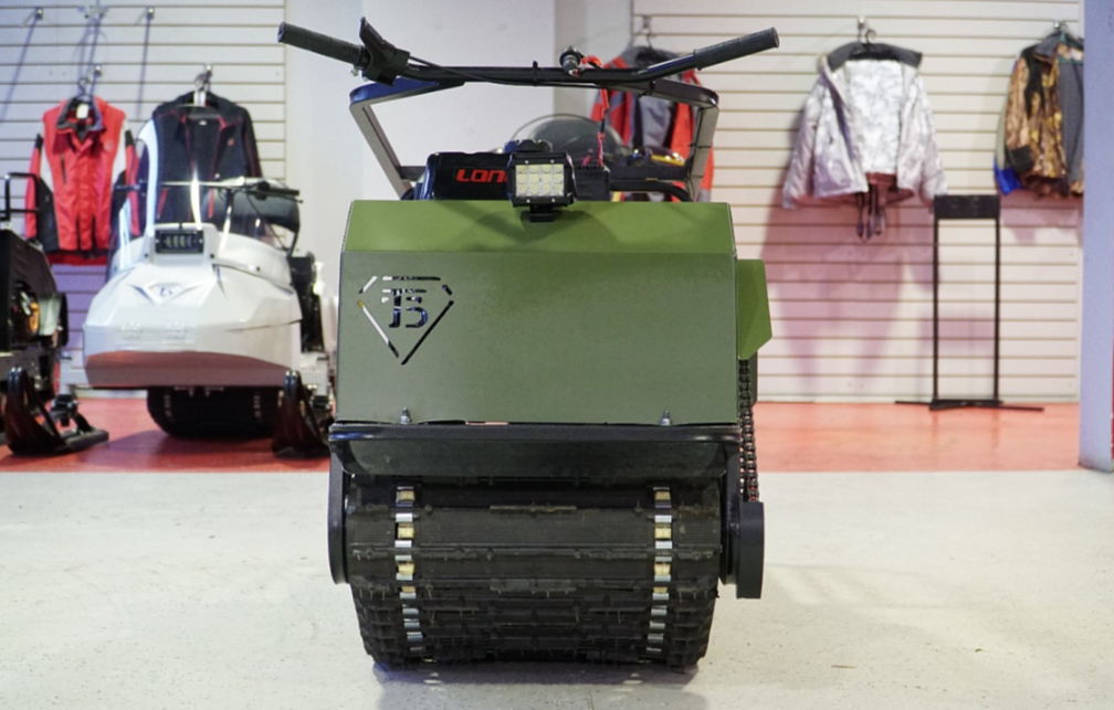 Мотобуксировщик Бурлак ХОЗЯИН-2 в Тобольске