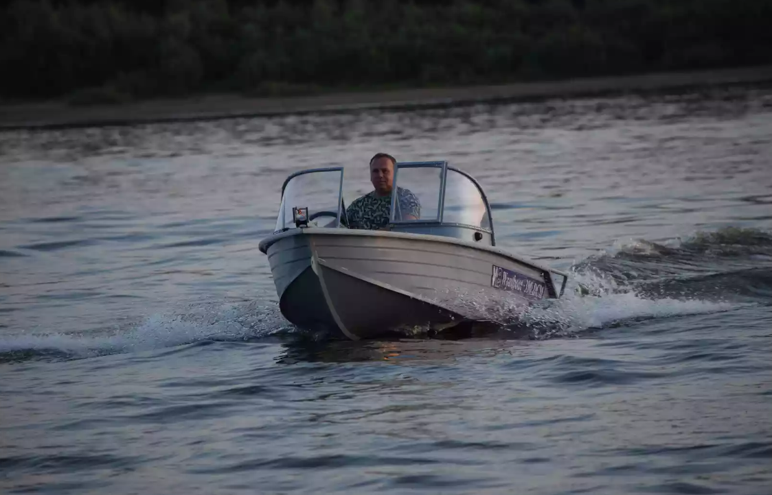 Алюминиевая лодка Wyatboat-390 DCM в Тобольске