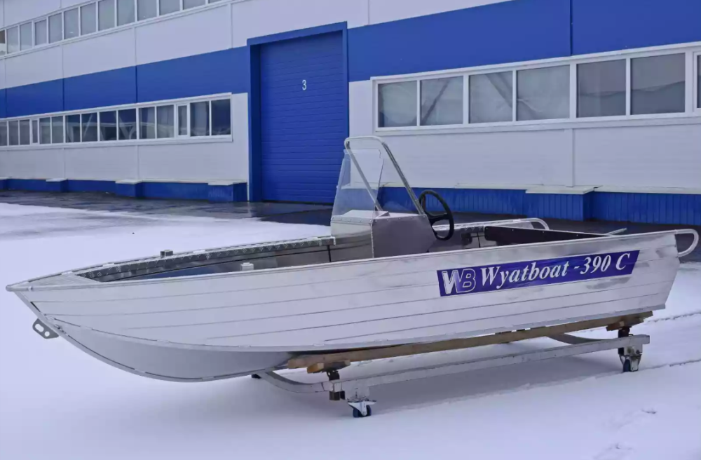 Алюминиевая лодка Wyatboat-390 C в Тобольске