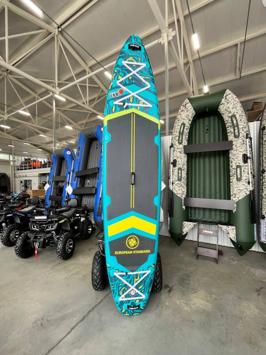 SUP (САП) Доска MISHIMO PRO-MAX Light Teal 11’ (335см) в Тобольске