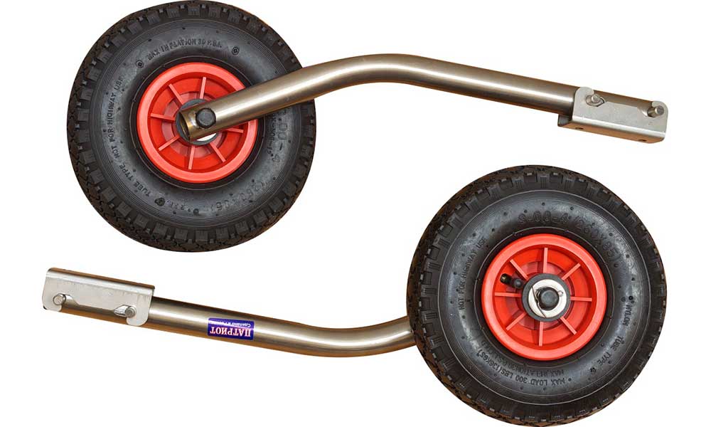 Транцевые колеса модульные удлиненные из нержавеющей стали в Тобольске