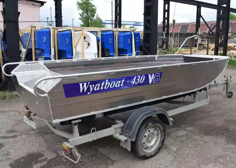 Алюминиевая лодка  Wyatboat-430 Master в Тобольске