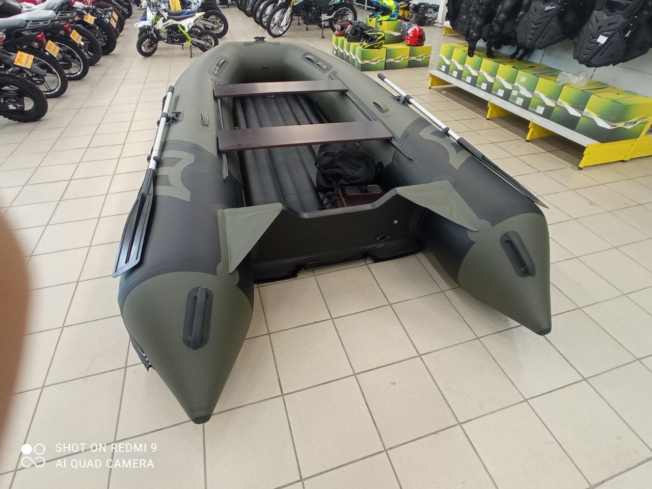 Лодка MISHIMO RIVER JET 400 под водомет в Тобольске