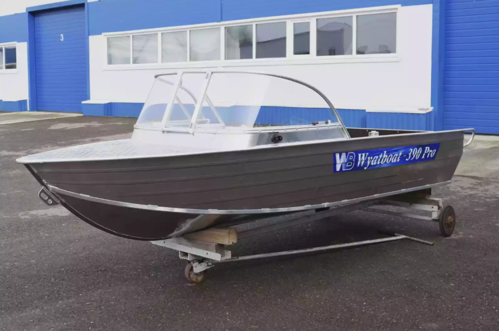 Алюминиевая лодка Wyatboat-390 Pro в Тобольске