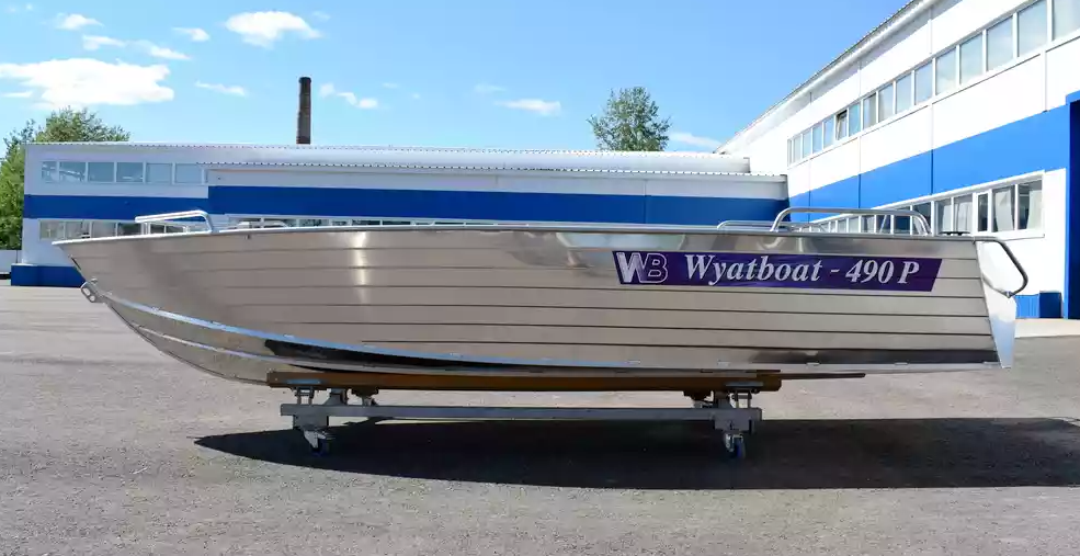 Алюминиевая лодка Wyatboat-490 P в Тобольске