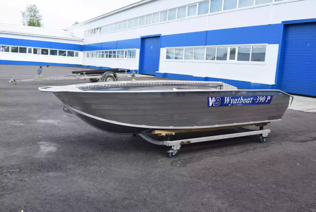 Алюминиевая лодка Wyatboat-390Р Увеличенный борт в Тобольске