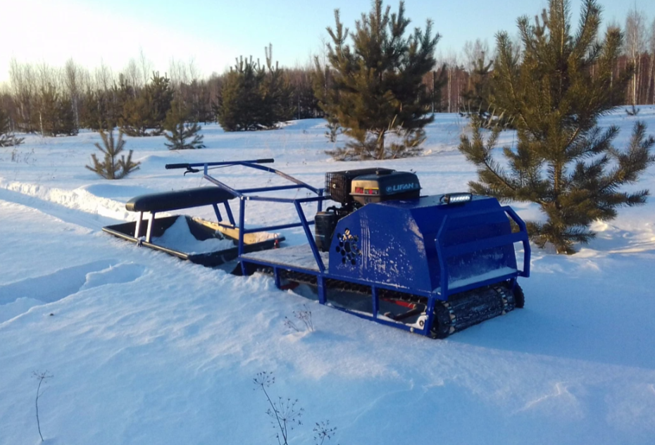 Мотобуксировщик Альбатрос-XLV 9 мини, тележки, 1250 мм в Тобольске