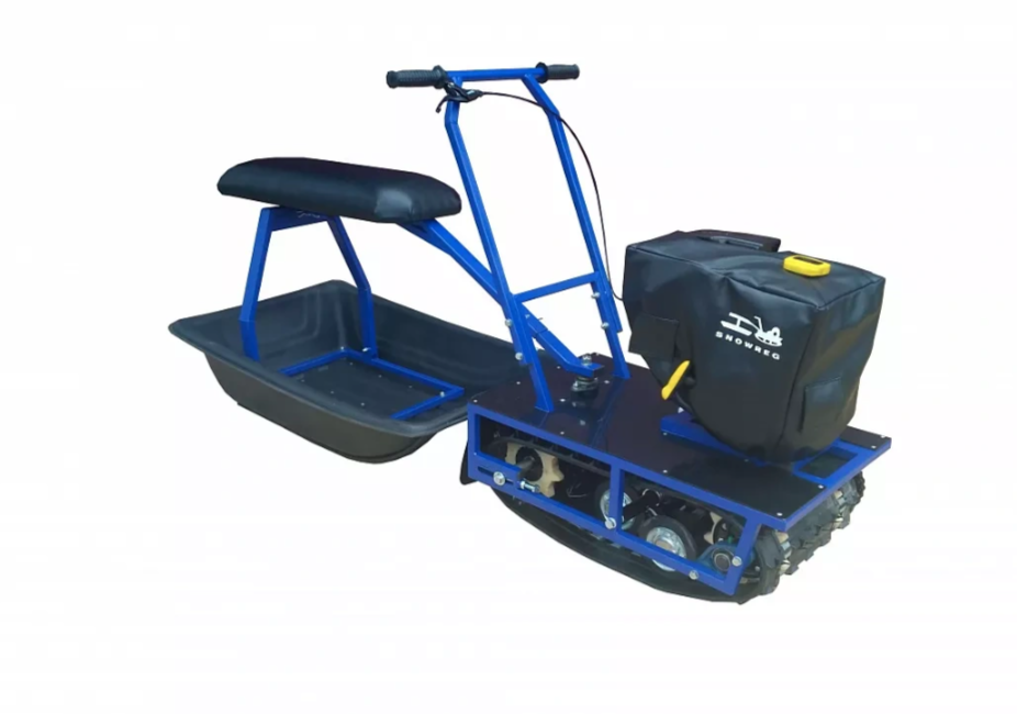 Мини-мотобуксировщик Альбатрос-М с фарой в Тобольске