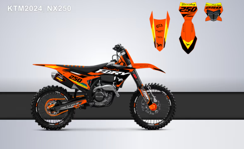 Кроссовый мотоцикл Sanchez Fury NX250 в Тобольске