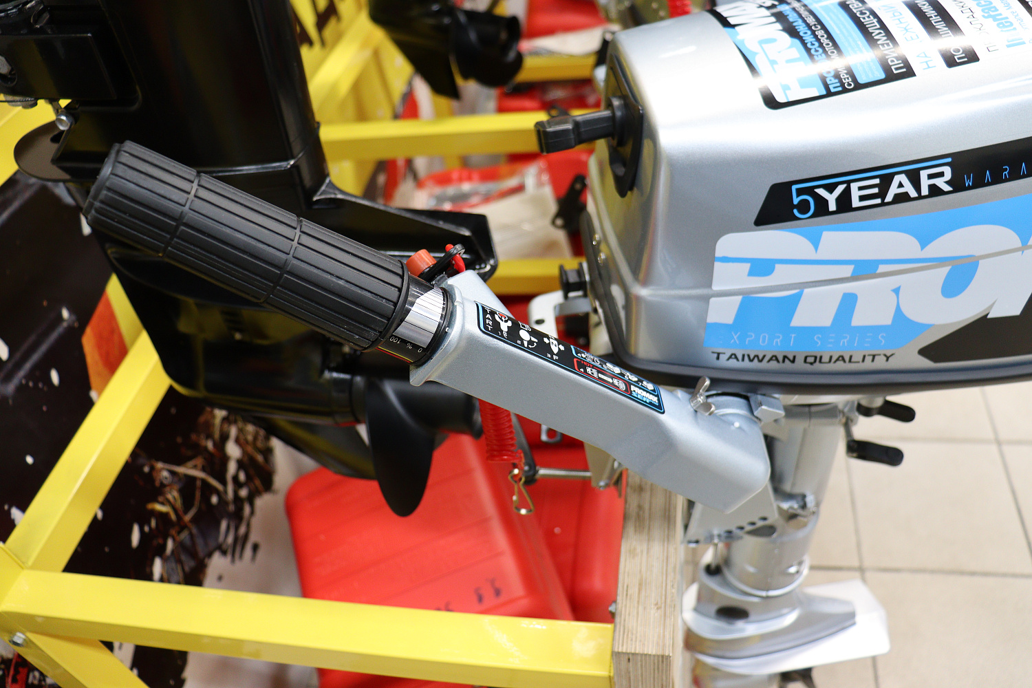 Лодочный мотор PROMAX SP5FHS (внешний бак 12 л) в Тобольске