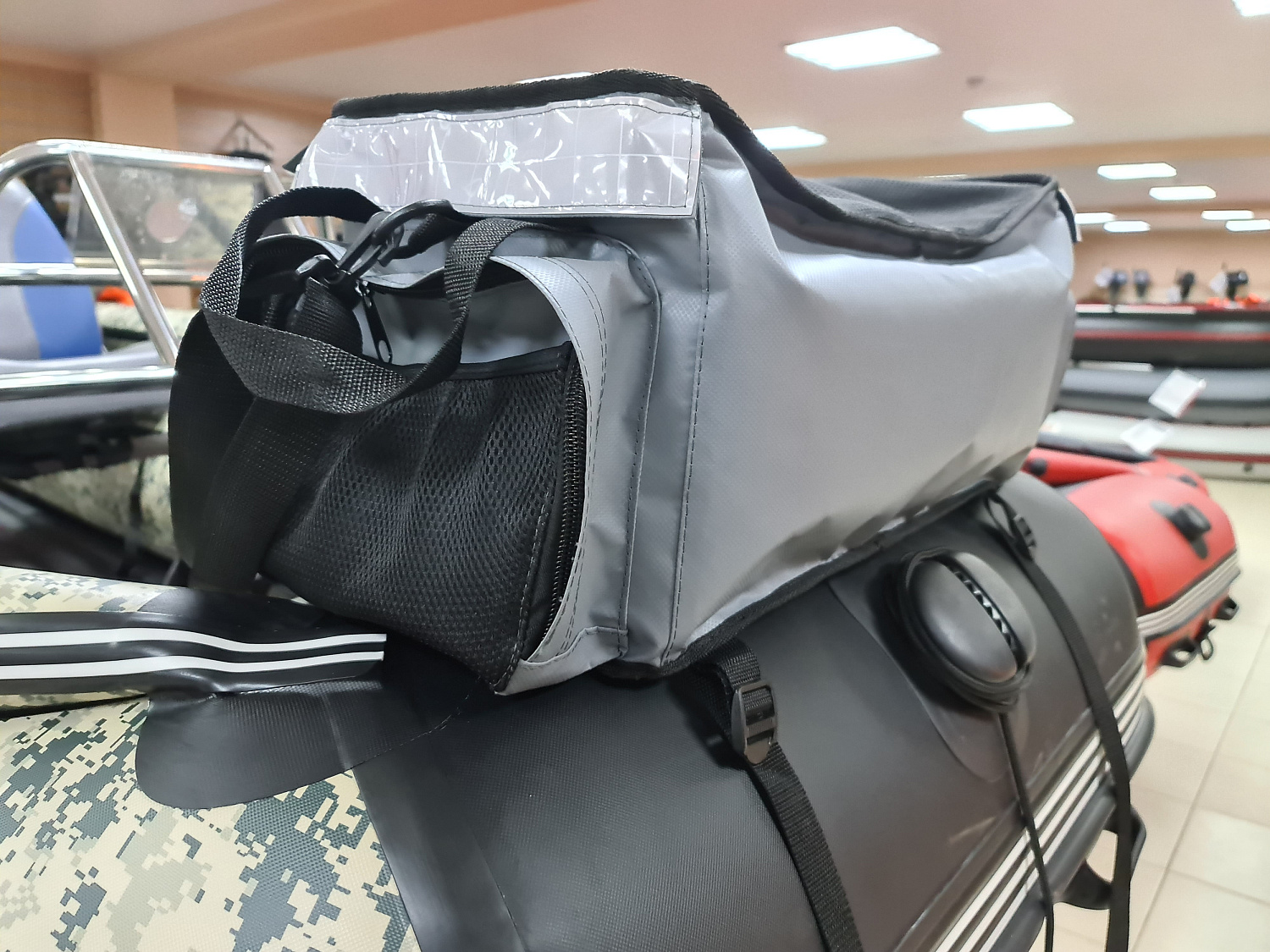 СУМКА ЛЮКС НА БАЛЛОН ДЛЯ ЛОДОК ПВХ 50Х25Х25 СМ в Тобольске