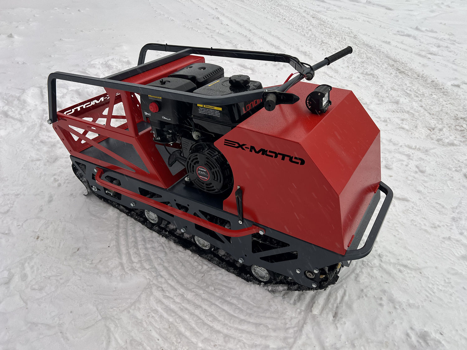 Мотобуксировщик EX-MOTO SNOWDOG S500 15л.с в Тобольске