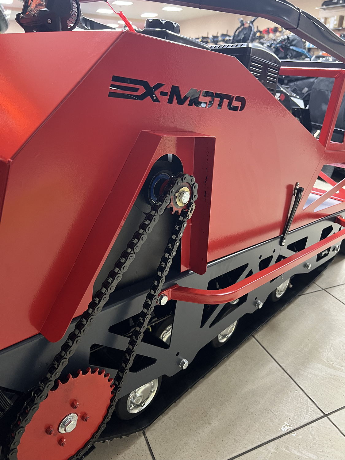 Мотобуксировщик EX-MOTO SNOWDOG S500 15л.с в Тобольске