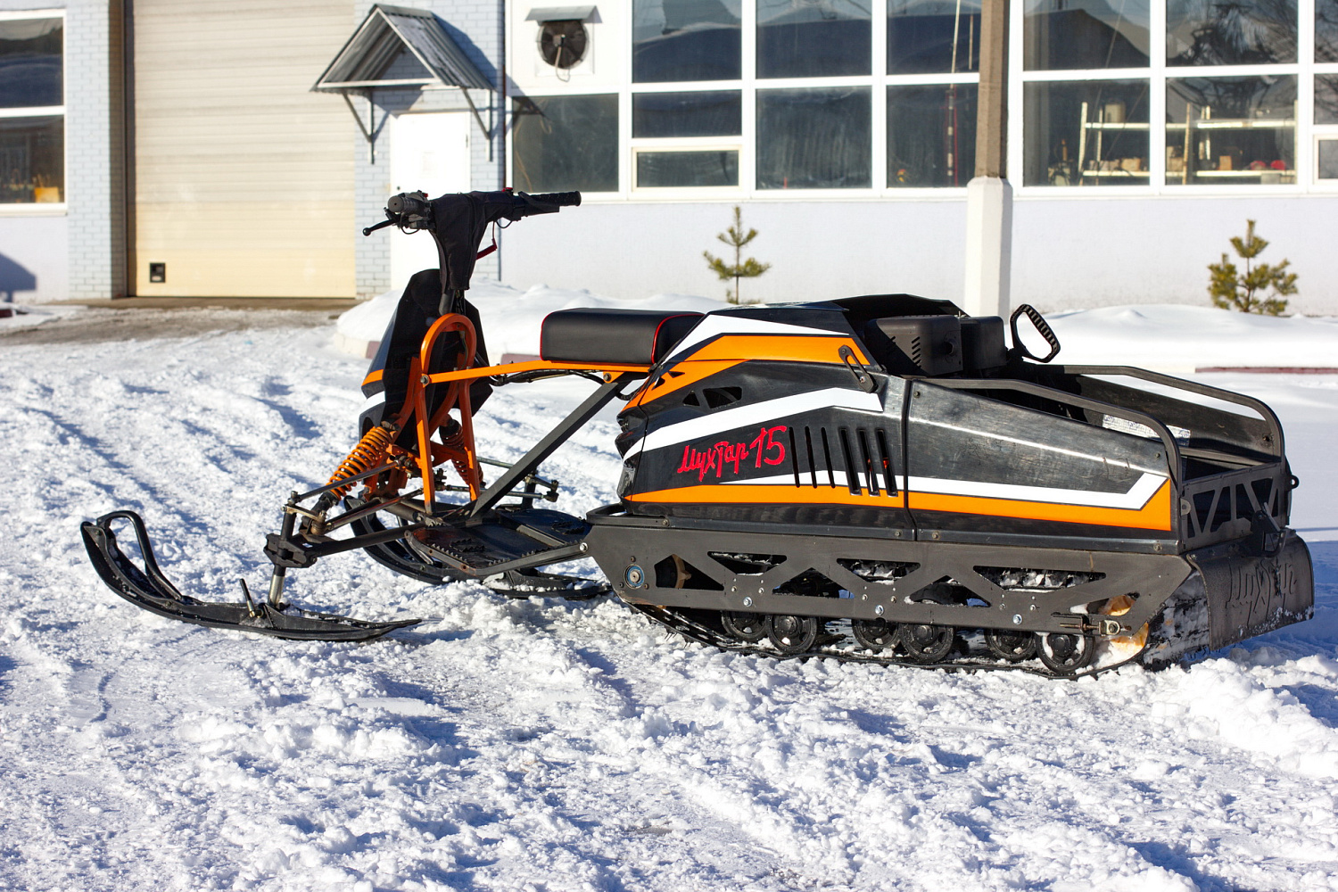 Мотобуксировщик IRBIS Мухтар 15 с лыжным модулем в комплекте в Тобольске