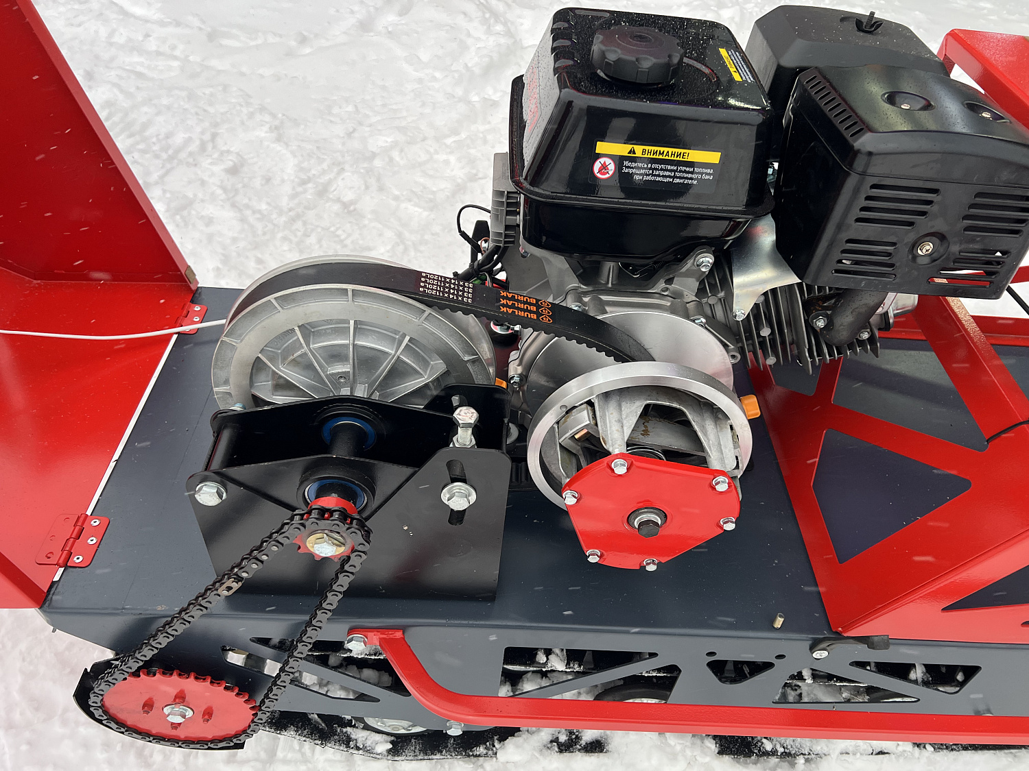 Мотобуксировщик EX-MOTO SNOWDOG S500 15л.с в Тобольске