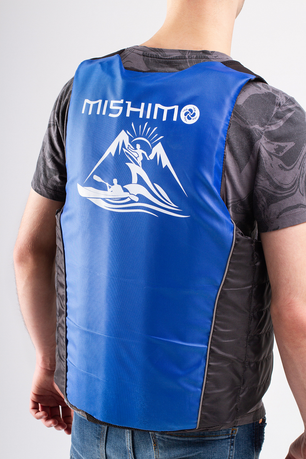 Жилет спасательный MISHIMO PRO Премиум качества Черно-синий в Тобольске