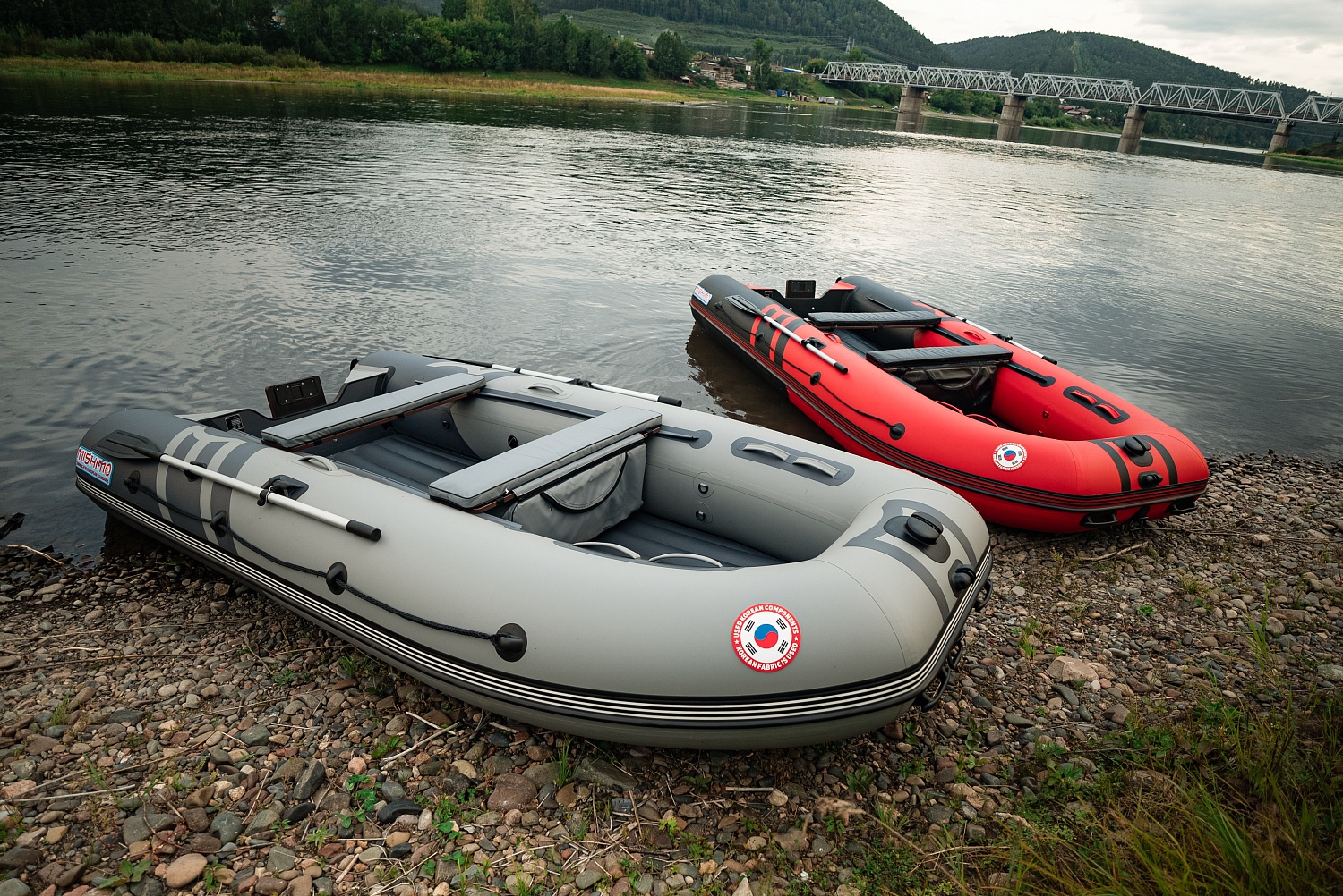 Лодка MISHIMO RIVER JET 390 под водомет в Тобольске