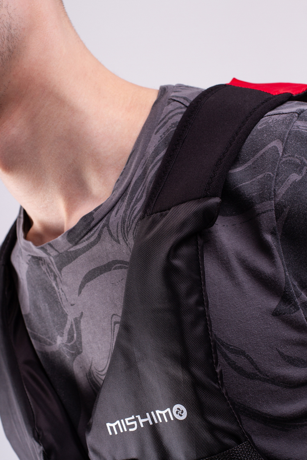 Жилет спасательный MISHIMO PRO Премиум качества Черно-красный в Тобольске